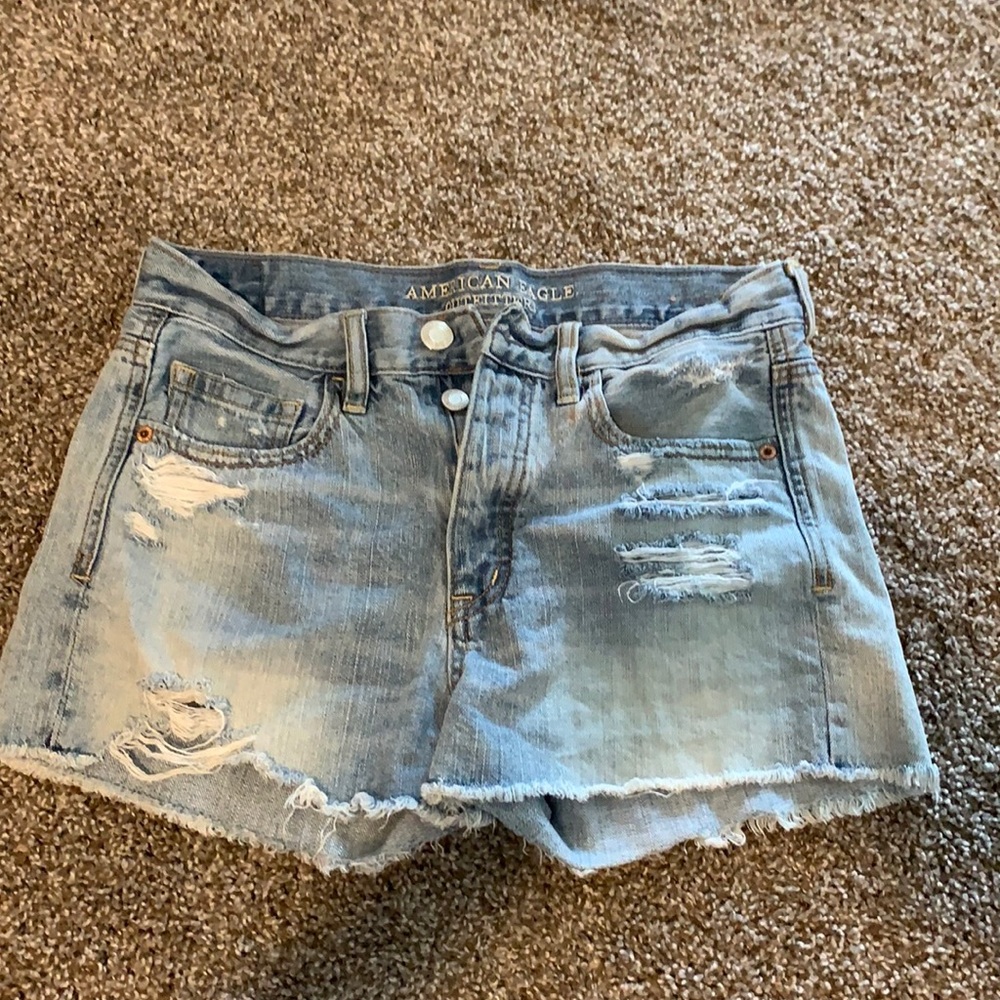 American eagle jean shorts